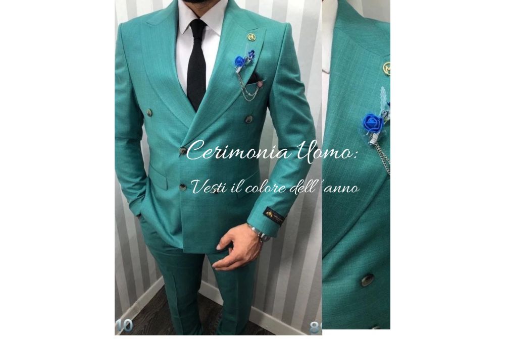 Scopri perché l'abito da cerimonia verde per uomo sarà il must-have del 2025 Scopri perché l'abito da cerimonia verde per uomo sarà il must-have del 2025